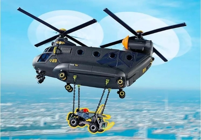 Helikopter ratunkowy jednostki specjalnej Playmobil City Action