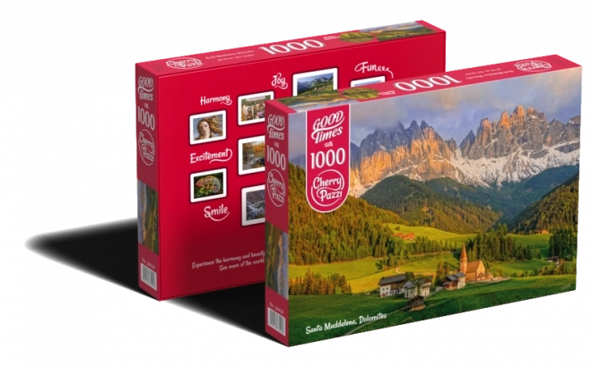 Puzzle Santa Maddalena Dolomity 1000 części