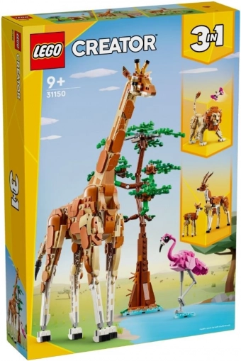 Lego Creator 3 w 1 dzikie zwierzęta z safari