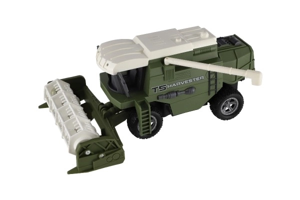 Kombajn/ezačka RC plastik 22cm 27MHz na baterie z światłem 2 rodzaje w pudełku 30x21x12cm