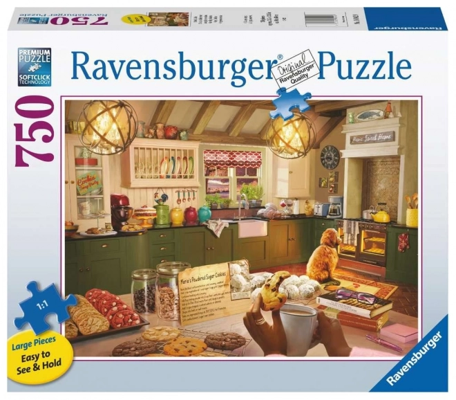 Ravensburger Puzzle W Cichej Kuchni 750 elementów