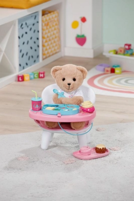 BABY born krzesełko do karmienia z efektami dźwiękowymi