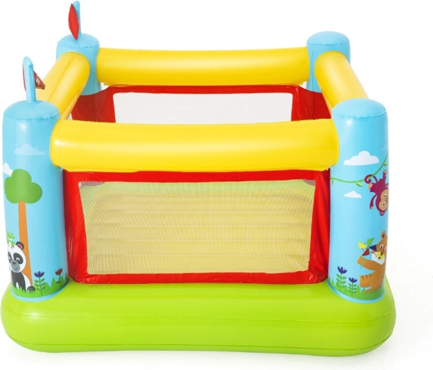 Bezpieczne ściany z siatki i miękkie wyściełanie