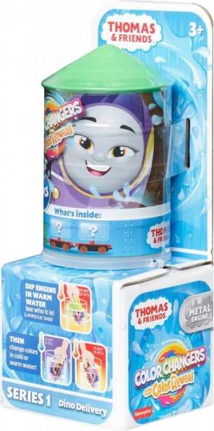 Tomek i przyjaciele Color Reveal lokomotywa i wagoniki