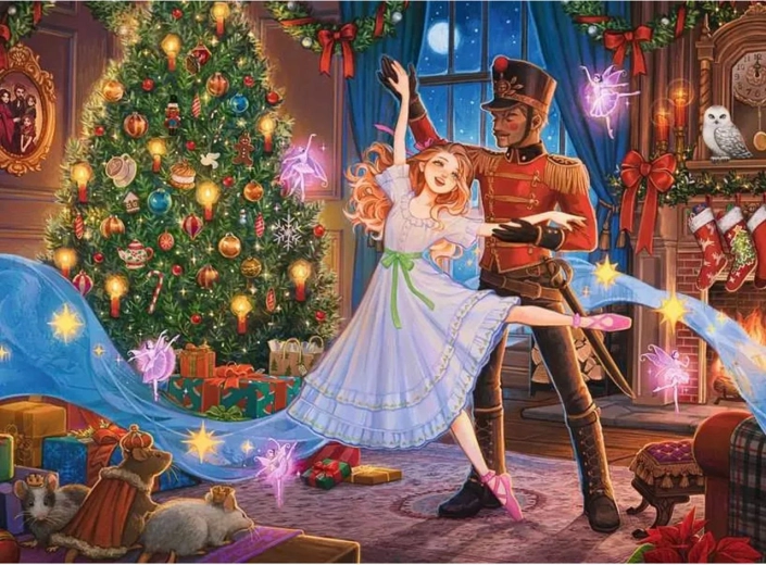 Puzzle RAVENSBURGER Dziadek do orzechów i Baletnica XXL 200 elementów