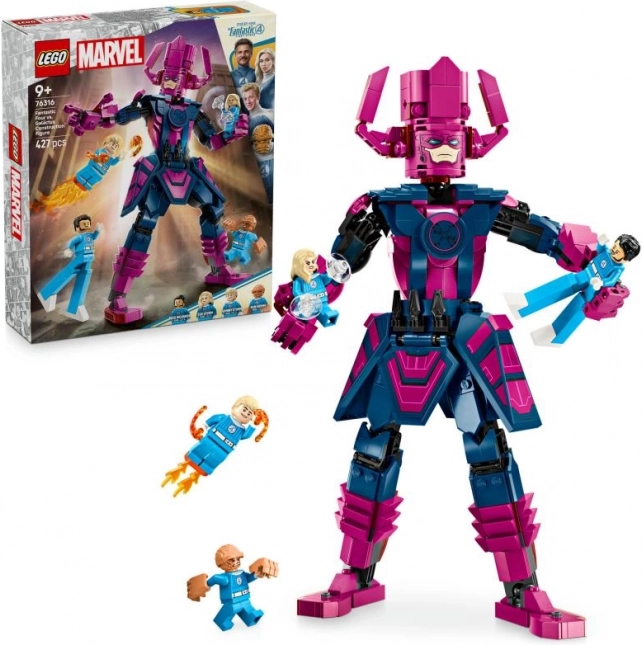 Lego Marvel Fantastyczna Czwórka vs. Galactus – figurka akcji i minifigurki