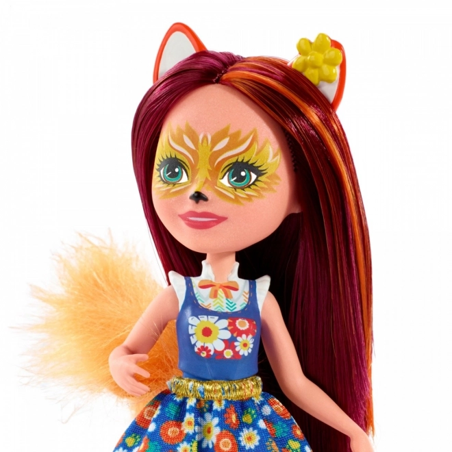 Enchantimals Lalka z zwierzątkiem - Felicity Lis i Flick FXM