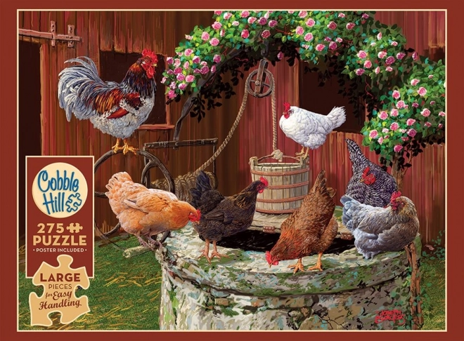 Puzzle Slepiczym się darzy XL 275 kawałków