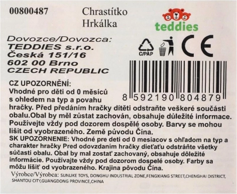 Grzechotka Ośmiornica dla Niemowląt