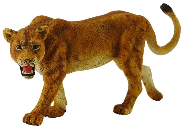 Plastowa figurka Lwica