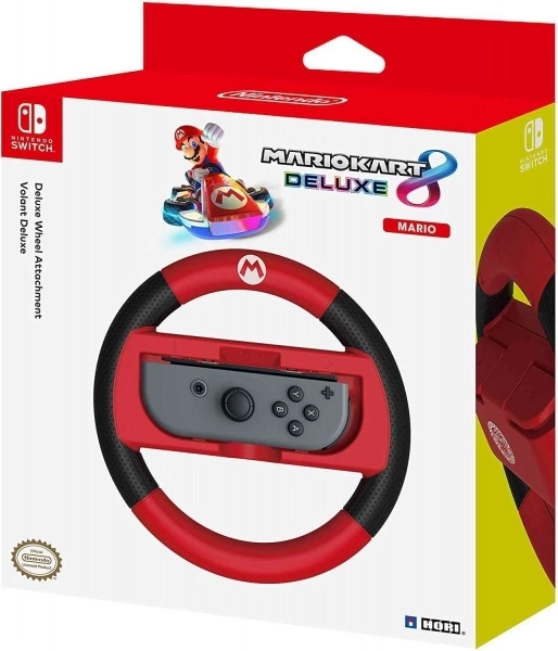Kierownica Joy‑Con Deluxe – Mario do Nintendo Switch