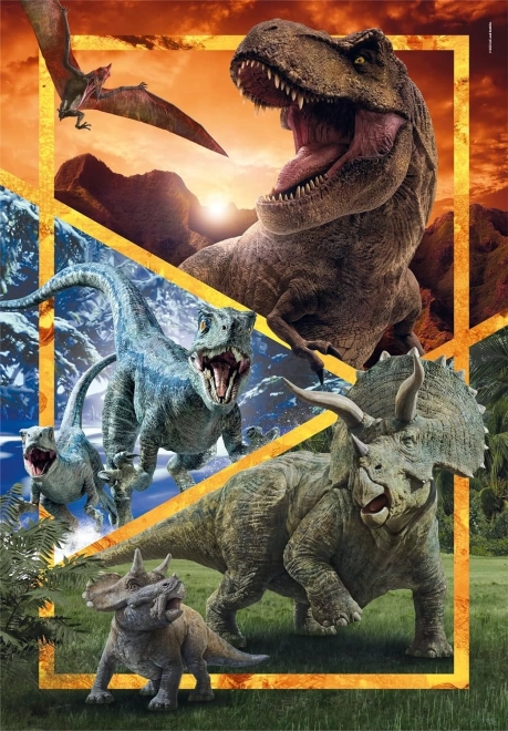 Puzzle Jurassic World 104 elementy CLEMENTONI