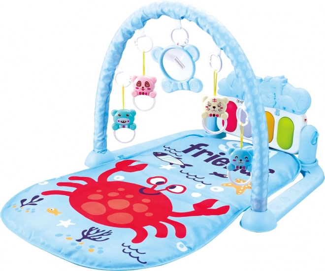 CHIPOLINO Mata do zabawy z pianinkiem Sea Friends