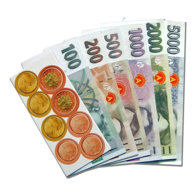 Czeskie banknoty i monety