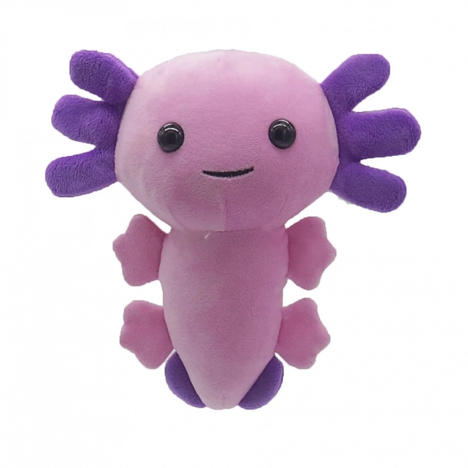 Przytulny Noxxiez AX004 Aksolotl fioletowy - wodny smok pluszowy 21 cm