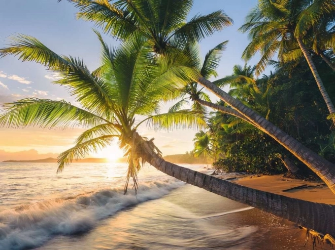 Puzzle 1500 elementów Plażowy schron Ravensburger