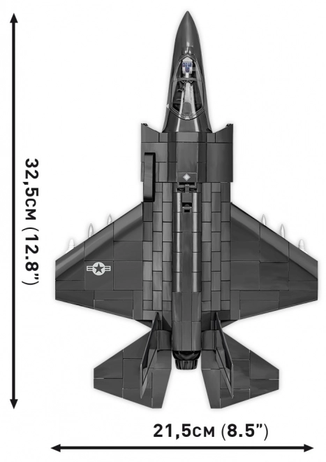 Myśliwiec F-35B Lightning II zestaw 594 elementów