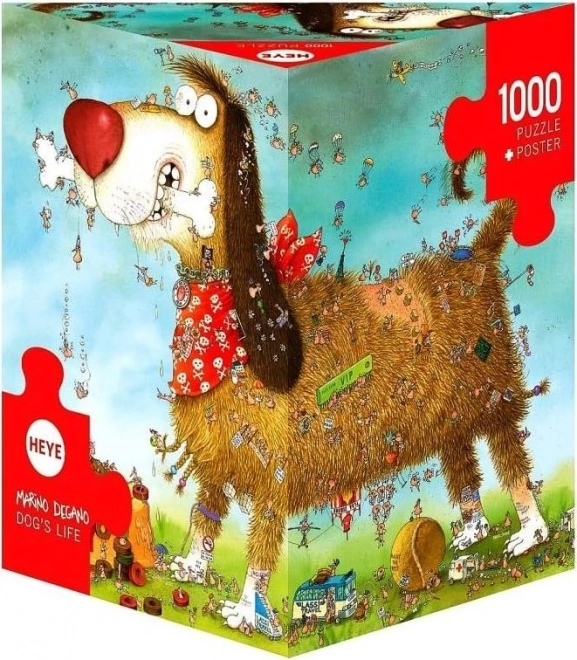 HEYE Puzzle Psi Życie 1000 elementów