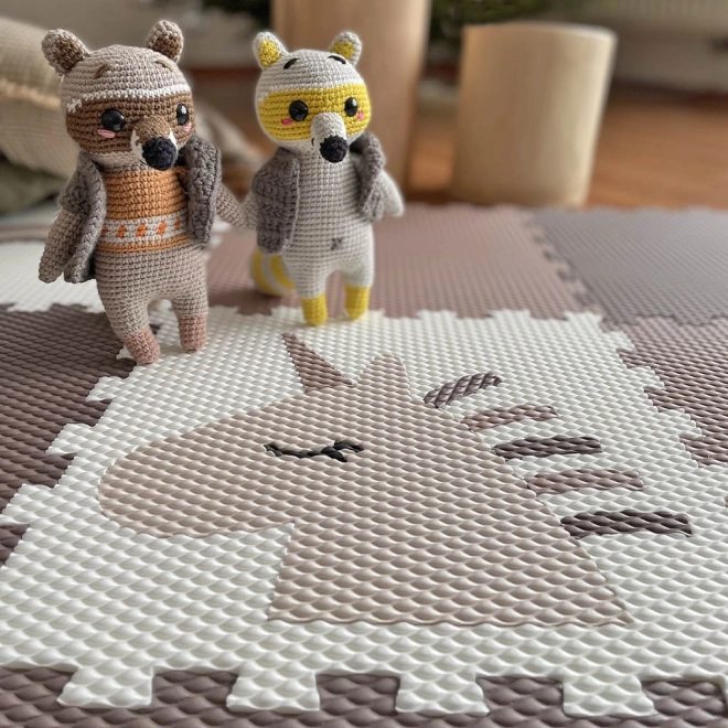 Minideckfloor podłoga 9 części - jednorożec i tęcze