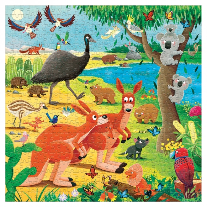 Rodzinne puzzle Australia 500 elementów