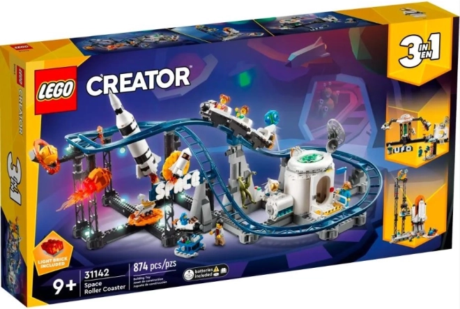 Lego Creator 3 w 1 kosmiczna kolejka górska