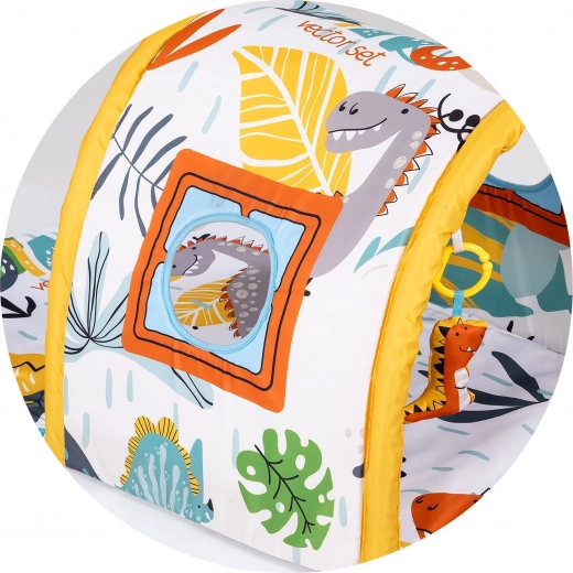 Wspiera raczkowanie dzięki tunelowi do zabawy