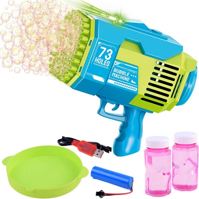 Elektryczny pistolet do baniek z 73 otworami – Bazooka