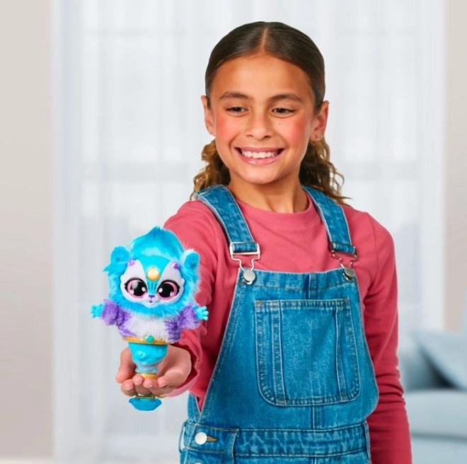 Magic Mixies Interaktywny maskot Lampa Genie Niebieska