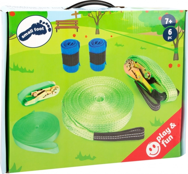 Zestaw Small Foot Slackline (w tym ochrona drzew)