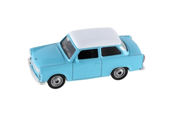 Auto Welly Trabant 1:60 metal 7cm wolny bieg w pudełku