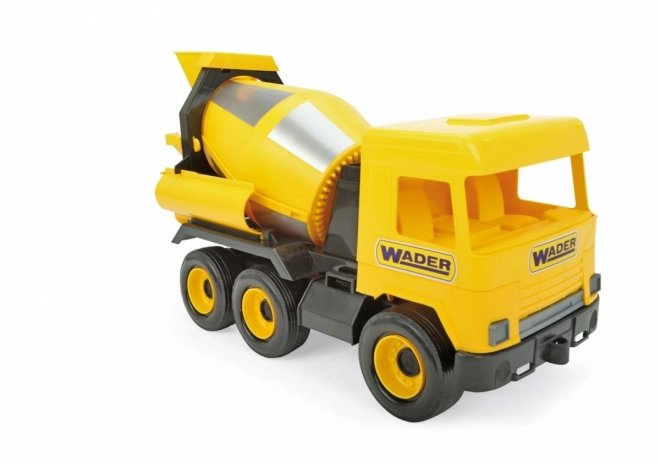 Żółta betoniarka 38 cm Middle Truck w pudełku