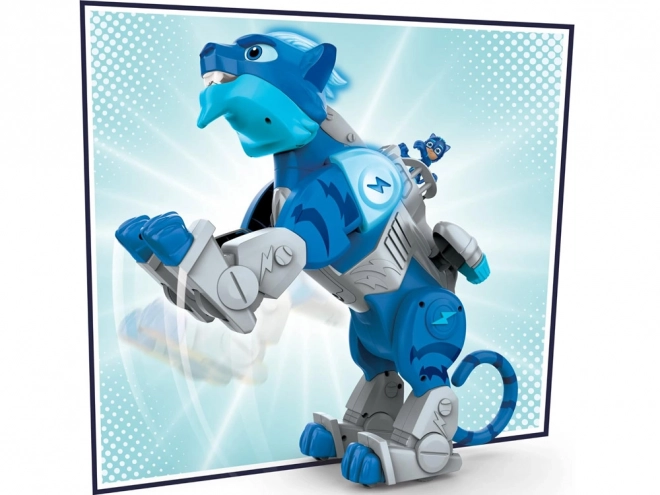PJMasks ryczący odważny kot z figurką