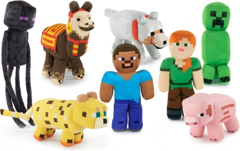 Minecraft pluszowa zabawka – oficjalny licencjonowany merch