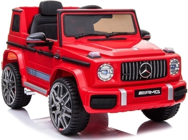 Czerwony elektryczny samochód dla dzieci Mercedes G63 AMG