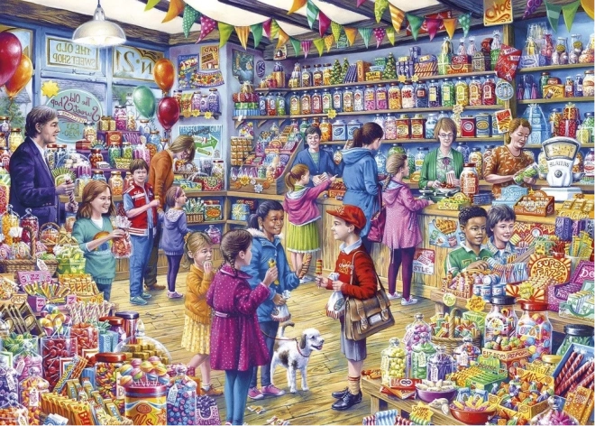 GIBSONS Puzzle Stara cukiernia XL 500 elementów