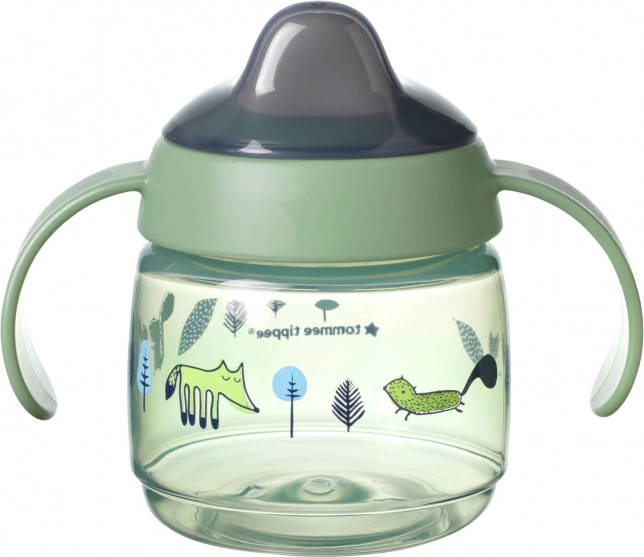Superstar niekapiący kubek, 190 ml 4m+, Zielony