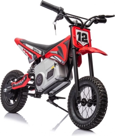 dziecięcy elektryczny motocykl crossowy 36 V czerwony