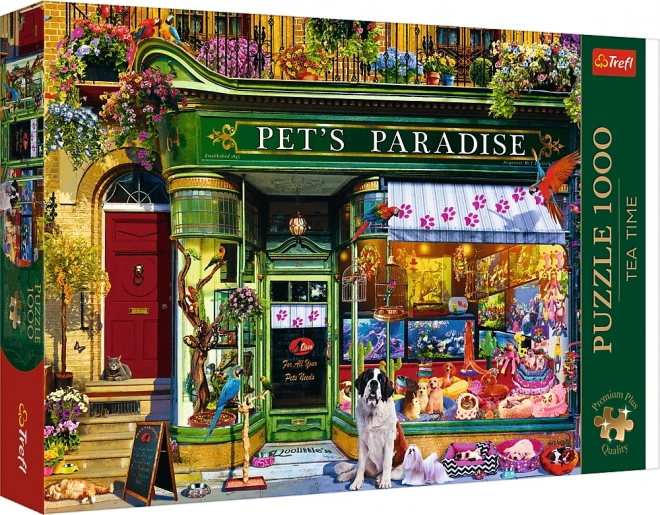 Puzzle 1000 sztuk Premium Plus Raj Zwierząt