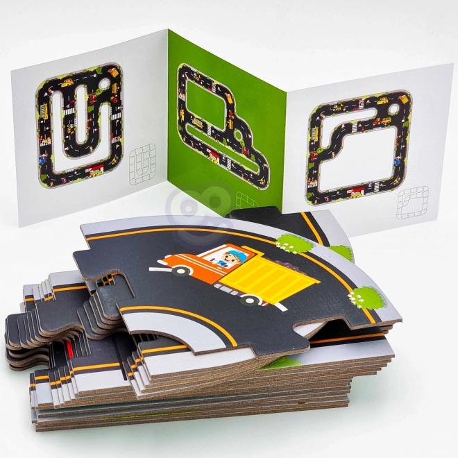Tooky Toy Autopaska Puzzle