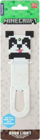 Minecraft lampka do książki panda