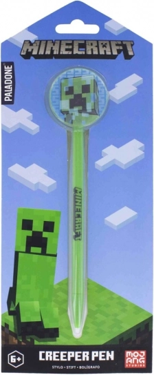 Minecraft długopis kulkowy z topperem