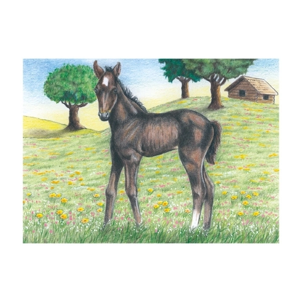 Puzzle klocki z owieczką