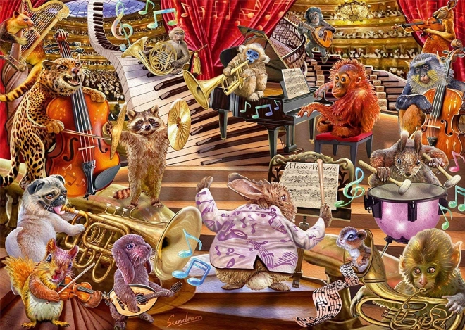 Puzzle Muzyczna Mania 1000 elementów