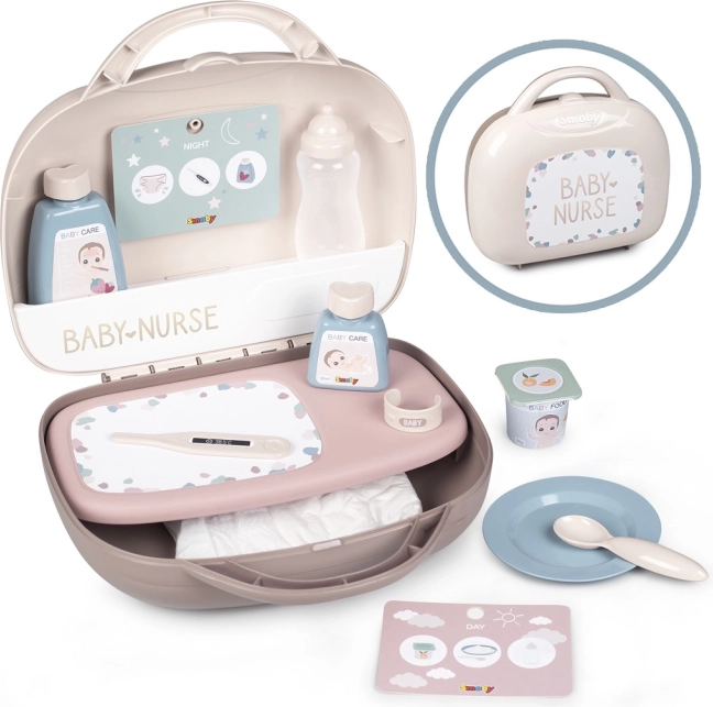 Smoby Baby Nurse zestaw podróżny dla lalki