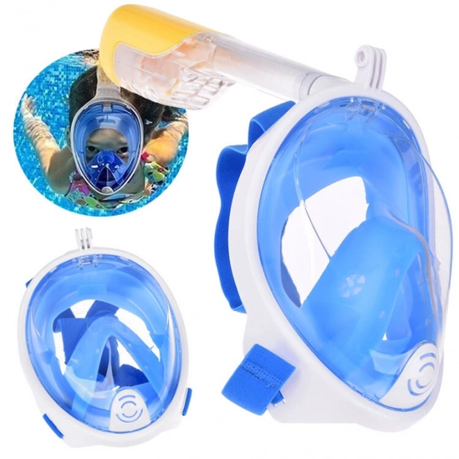 Pełna maska do nurkowania i snorkelingu S/M SP0762 NI