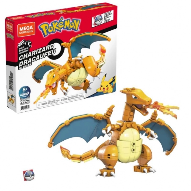 Mega Charizard Pokemon zestaw budowlany GWY77