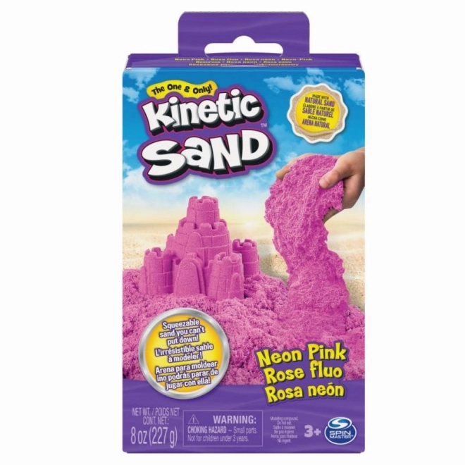 Piasek kinetyczny o kolorach neonowych
