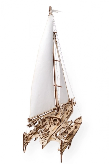 Ugears 3D puzzle - Jacht Trimaran Merihobus 237 elementów
