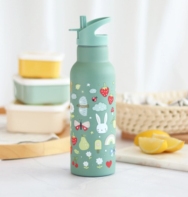A Little Lovely Company Butelka ze stali nierdzewnej 500 ml