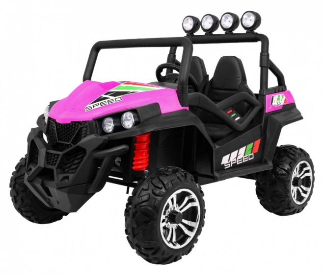 Dziecięce terenowe auto Grand Buggy 4x4 Różowe z pilotem